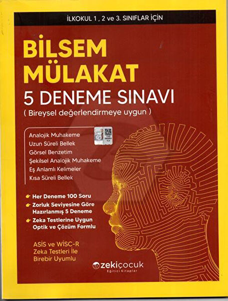 Zeki Çocuk Eğitici Kitaplar Sınav Hazırlık