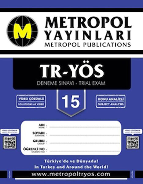 Metropol Yayınları Sınav Hazırlık