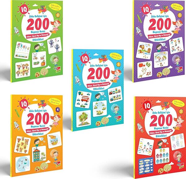 Dikkat Atölyesi Yayınları Aktivite ve Zeka Gelişim Kitapları