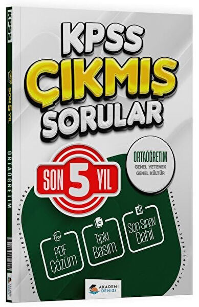 Akademi Denizi Yayıncılık Sınav Hazırlık