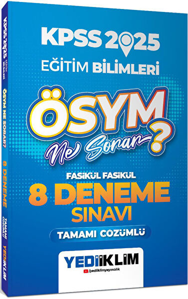 Yediiklim Yayınları Sınav Hazırlık