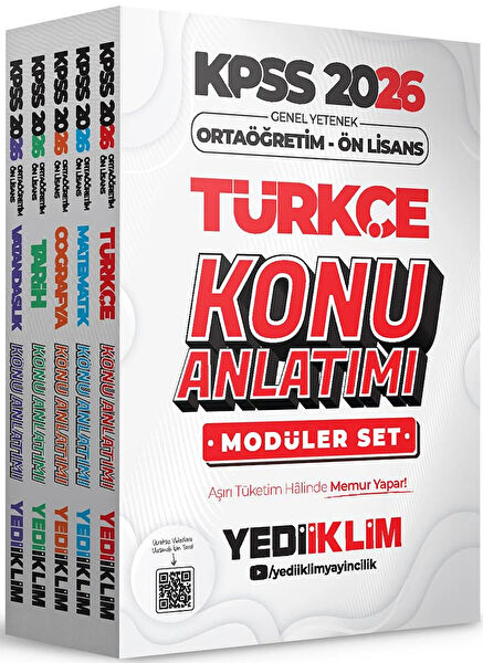 Yediiklim Yayınları Sınav Hazırlık