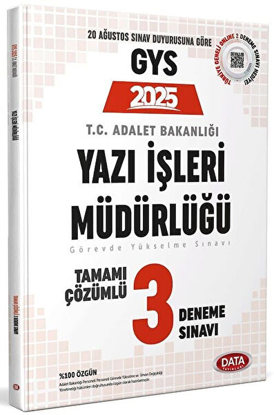 Data Yayınevi Sınav Hazırlık