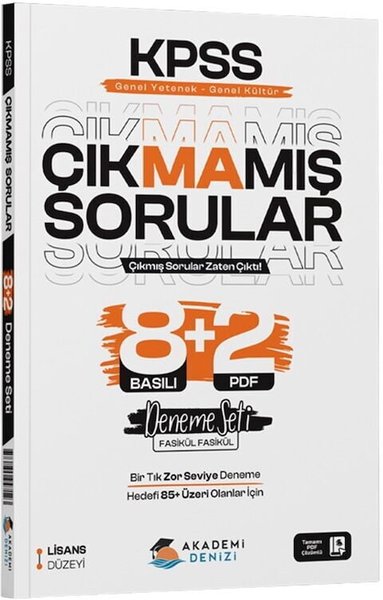 Akademi Denizi Yayıncılık Sınav Hazırlık Kitapları