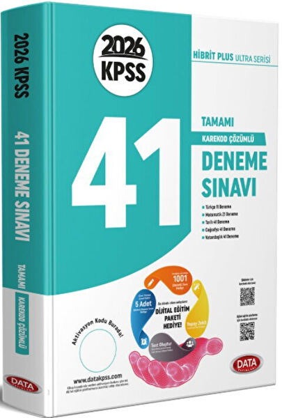 Data Yayınevi Sınav Hazırlık