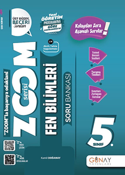 Günay Yayınları Ders ve Yardımcı Kaynak Kitapları