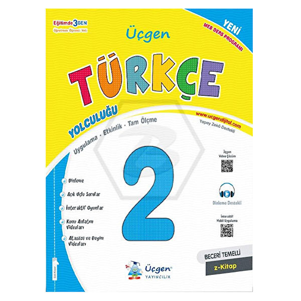 Üçgen yayınları Ders ve Yardımcı Kaynak Kitapları