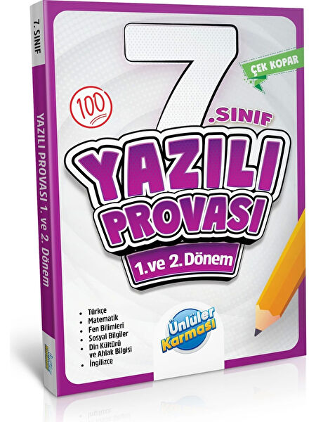 Ünlüler Karması Ders ve Yardımcı Kaynak Kitapları