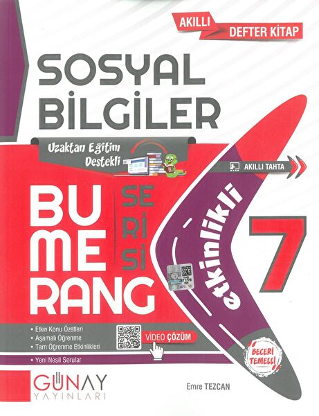 Günay Yayınları Ders ve Yardımcı Kaynak Kitapları