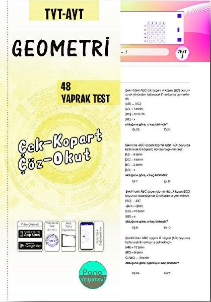 Pano Yayınevi Sınav Hazırlık