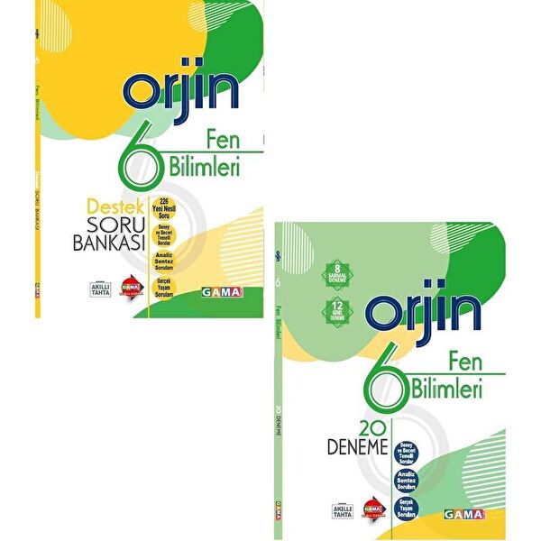 Gama Yayınevi Ders ve Yardımcı Kaynak Kitapları