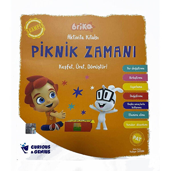 Curious & Genius Aktivite ve Zeka Gelişim Kitapları