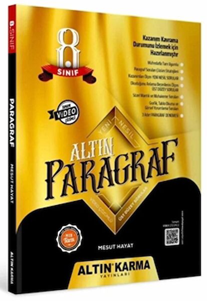 Altın Karma Yayınları Sınav Hazırlık