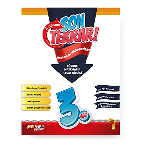 ONburda Yayınları Ders ve Yardımcı Kaynak Kitapları