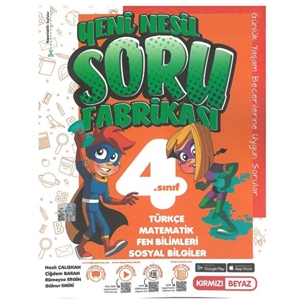 Kırmızı Beyaz Yayınları Ders ve Yardımcı Kaynak Kitapları