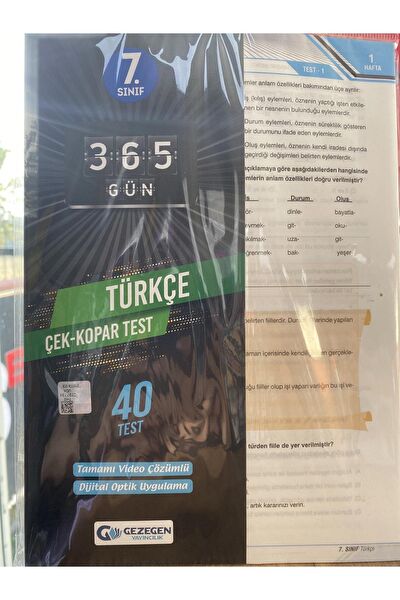 Gezegen Yayıncılık Ders ve Yardımcı Kaynak Kitapları