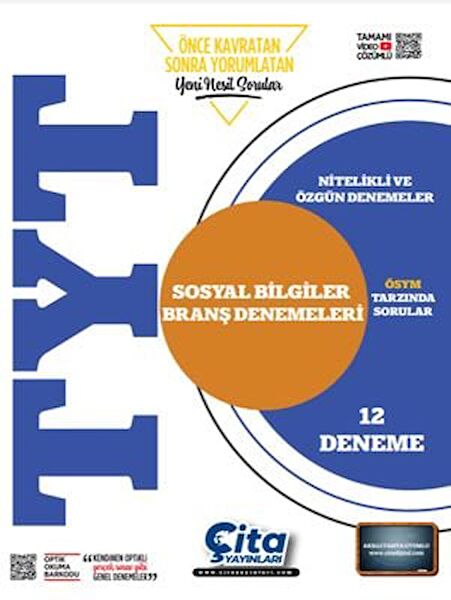 Çita Yayınevi Sınav Hazırlık