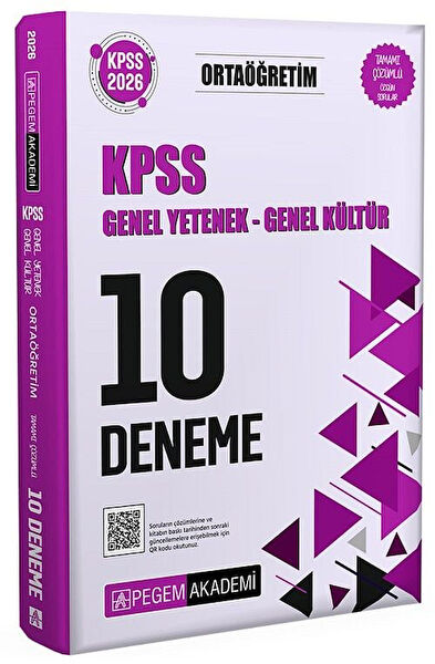 Pegem Yayınevi Sınav Hazırlık