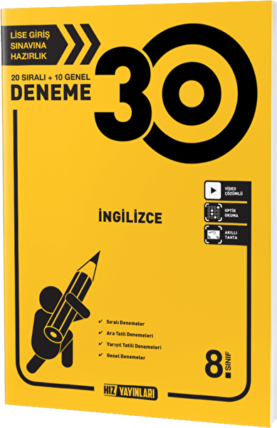 Hız Yayınları Sınav Hazırlık