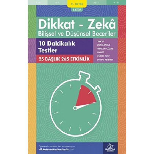 Dikkat ve Zeka Akademisi Yayınları Aktivite ve Zeka Gelişim Kitapları