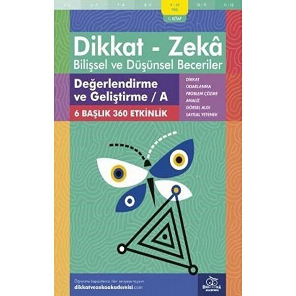 Dikkat ve Zeka Akademisi Yayınları Aktivite ve Zeka Gelişim Kitapları