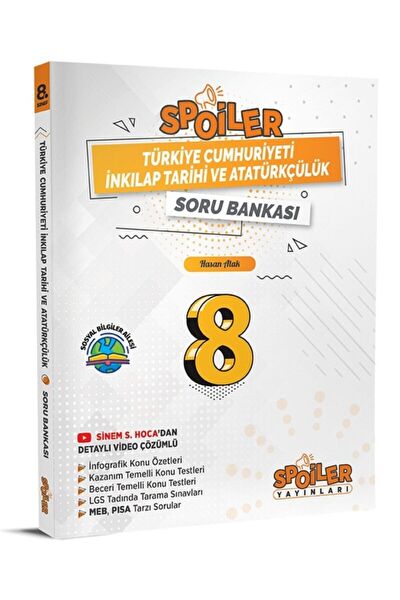 Spoiler Yayınları Ders ve Yardımcı Kaynak Kitapları
