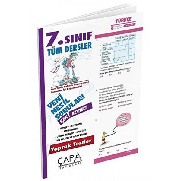 Çapa Yayınları Ders ve Yardımcı Kaynak Kitapları