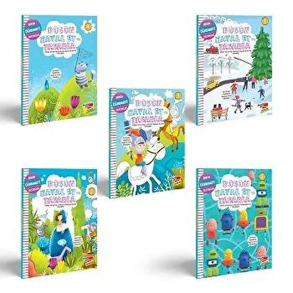 Dikkat Atölyesi Yayınları Aktivite ve Zeka Gelişim Kitapları