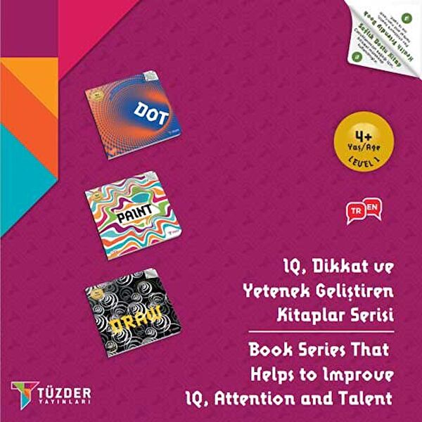 TÜZDER Yayınları Aktivite ve Zeka Gelişim Kitapları