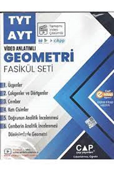 Çap Yayınları Ders ve Yardımcı Kaynak Kitapları