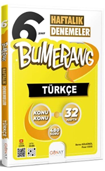 Günay Yayınları Ders ve Yardımcı Kaynak Kitapları