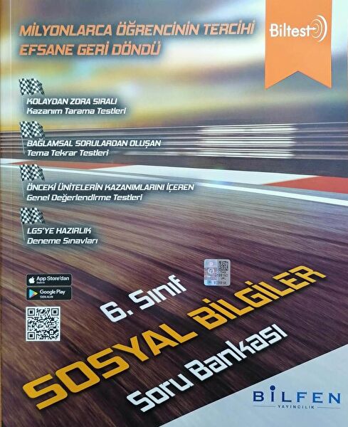 Bilfen Yayıncılık Ders ve Yardımcı Kaynak Kitapları