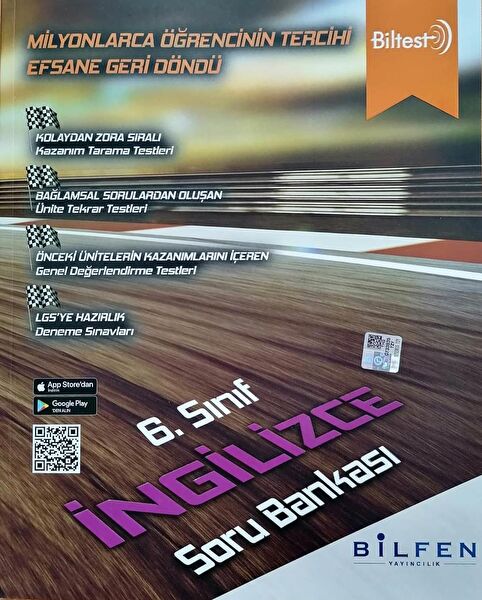 Bilfen Yayıncılık Ders ve Yardımcı Kaynak Kitapları