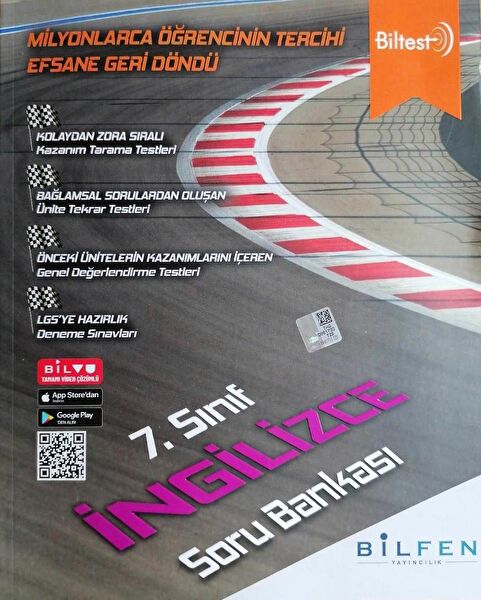 Bilfen Yayıncılık Ders ve Yardımcı Kaynak Kitapları