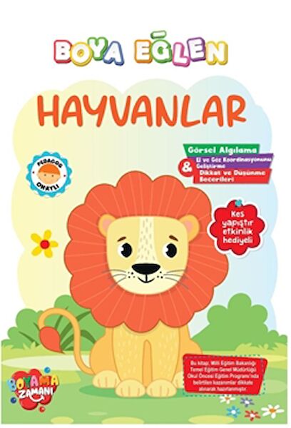 Boyama Zamanı Aktivite ve Zeka Gelişim Kitapları