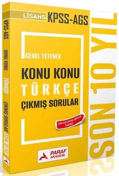 Paraf Yayınları Sınav Hazırlık Kitapları
