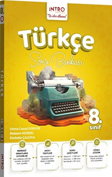 İntro Yayınları Ders ve Yardımcı Kaynak Kitapları