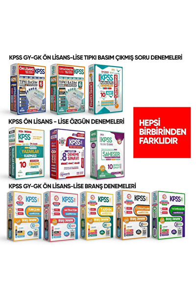 Karakutu Yayınları Sınav Hazırlık