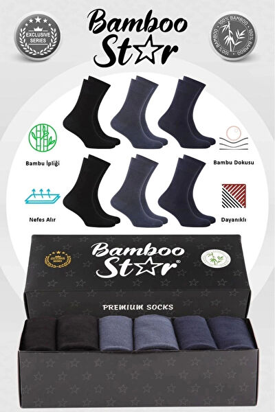Bamboo Star Erkek Çorap