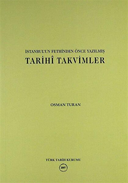 Türk Tarih Kurumu Yayınları Araştırma, Tarih