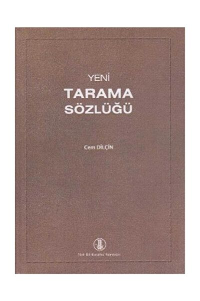 Türk Dil Kurumu Yayınları Akademik Kitaplar