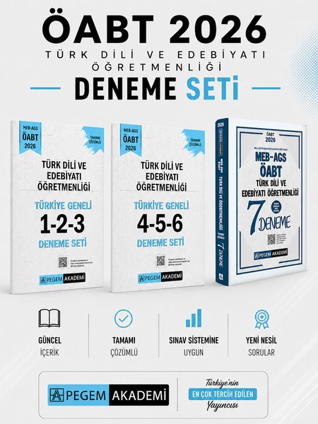 Pegem Yayınevi Sınav Hazırlık Kitapları