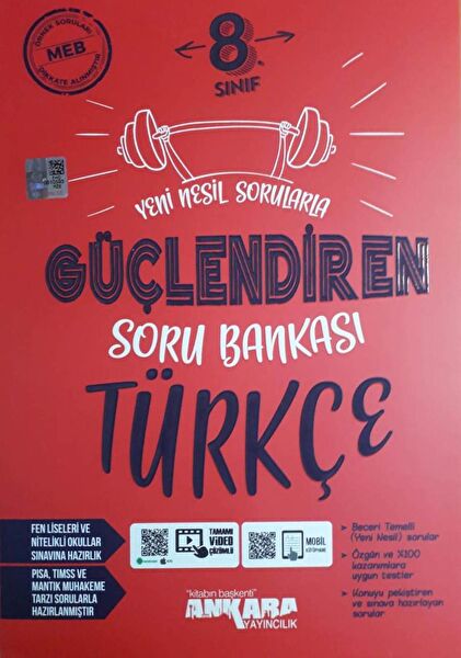 Ankara Yayınevi Ders ve Yardımcı Kaynak Kitapları