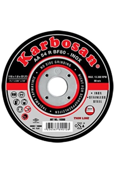 Karbosan Kesici Disk