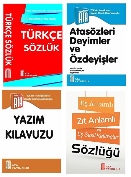 Ata Yayıncılık Sözlük ve İmla Kılavuzları