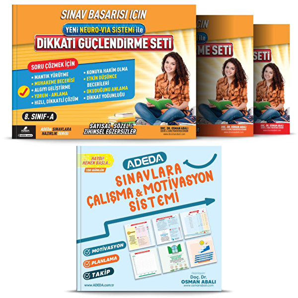 Adeda Yayınları Ders ve Yardımcı Kaynak Kitapları