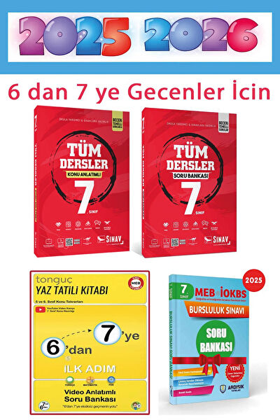 Sınav Yayınları Ders ve Yardımcı Kaynak Kitapları