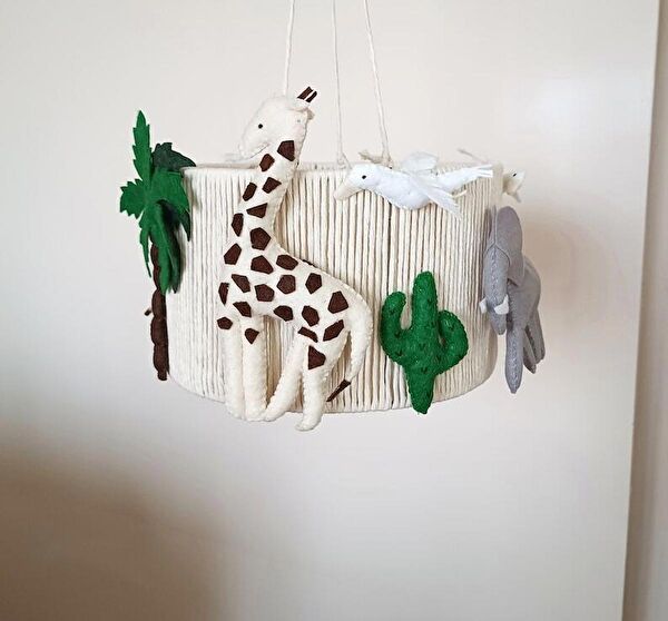 Keçeli Lamba, Abajur