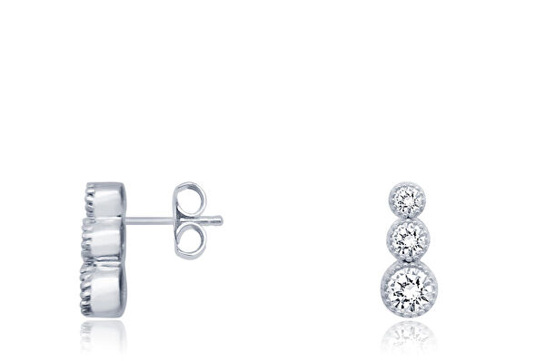 Diamond Line-Gülaylar Altın Küpe