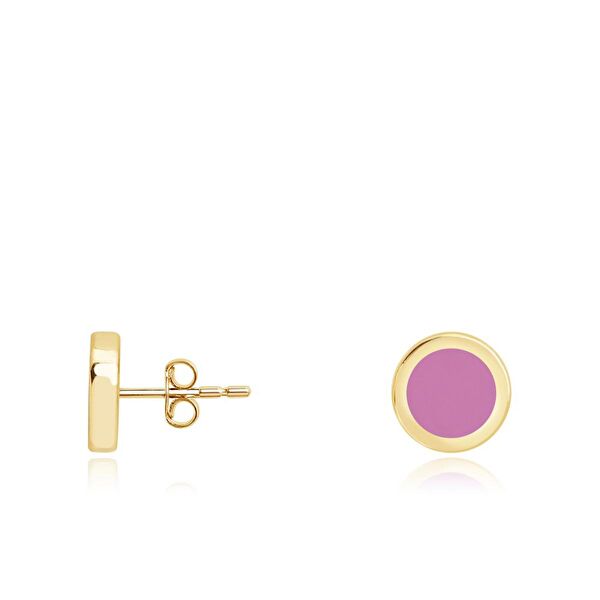 Diamond Line-Gülaylar Altın Küpe